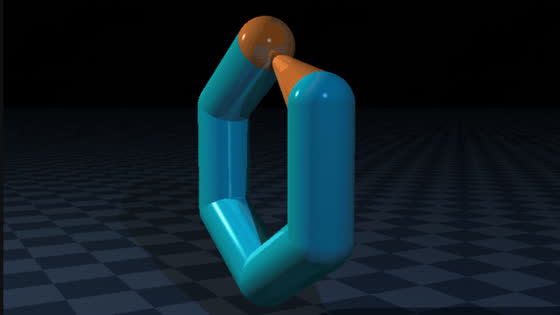 Hexagonal structure made of grouped objects